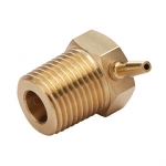 DCI 1/16" Barb x 1/8" MPT 90 Degree Elbow