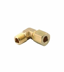 DCI 1/4" Compression Tube x 1/4" MPT Elbow