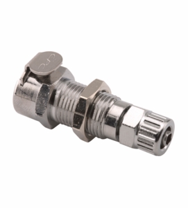 DCI 1/4" CPC Type Panel Mount Q.D. w/ Shut-off, Female