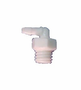 DCI 10-32 x 1/8" Barb Elbow, Plastic; Pkg of 10
