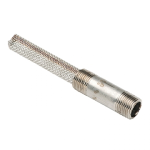 DCI 3/8 NPT x 2 w/.015 Wire Mesh, Filter Nipple