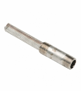 DCI 3/8 NPT x 2 w/.015 Wire Mesh, Filter Nipple