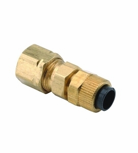 DCI 3/8" Poly x 3/8" Compression Tube Union