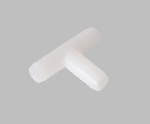 DCI 5/8" x 5/8" x 1/2" Barb Tee, Plastic