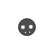DCI 6 Hole Gasket-Black for 8773