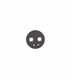 DCI 6 Hole Gasket-Black for 8773
