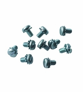 DCI A-dec Screw, Slotted Pan Head, 6-32x1/4, Zinc; Pkg of 10