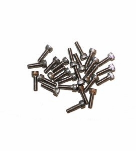DCI A-dec Screw, Socket Head, 4-40x3/8, Stainless Steel; Pkg of 25