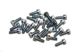 DCI A-dec Screw, Socket Head, 6-32x3/8, Zinc; Pkg of 25