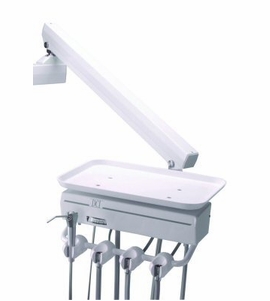 DCI Alternative Arm Mounted Automatic Control for 3 HP w/Tray & White Flex Arm