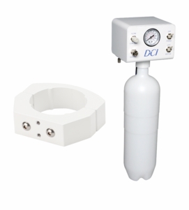 DCI Asepsis Self-Contained Deluxe Single Water System w/2 Liter Bottle & 2" Clamp