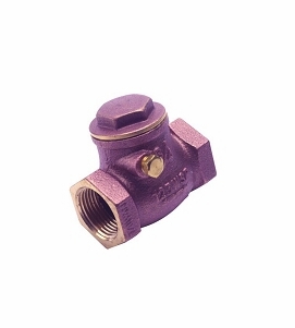 DCI Brass Swing Check Valve, 3/4"