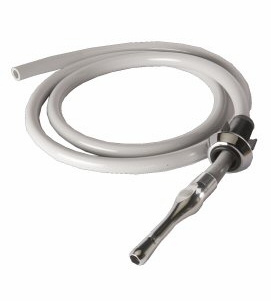 DCI Counter Top Mounted HVE, Nickel Bezel