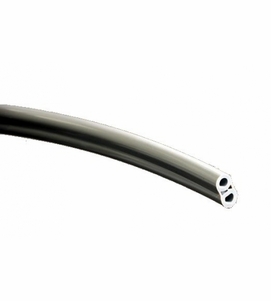 DCI FC Tubing, 2 Hole, Poly Asepsis Gray; Box of 100ft
