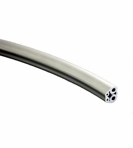 DCI FC Tubing, 4 Hole, Poly LT Sand; Box of 100ft