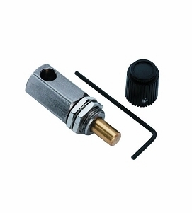 DCI Flow Control Valve w/Knob, Black