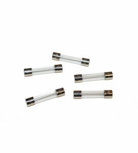 DCI Fuse, Time Delay, Ceramic, 6 Amp, 250 Volt; Pkg of 5