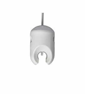 DCI Holder, Auto HP, Molded, Normally Open, White w/Sterling Tubing