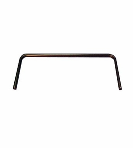 DCI Holder Bar, U-Shaped, 16", Gray
