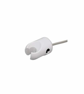 DCI Holder, L/R, Auto HP, Molded, Normally Closed, White w/Sterling Tubing