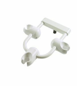 DCI Horseshoe Holder Bar w/Standard Holders, Gray