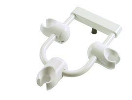 DCI Horseshoe Holder Bar w/Standard Holders, Gray