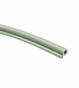 DCI HP Tubing, 2 Hole oO, Coiled Gray