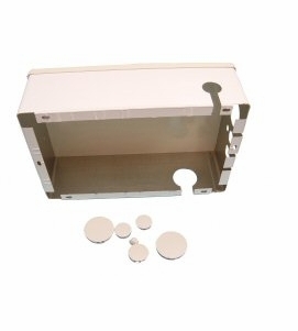DCI Junction Box, Standard, Housing & Cover Only, Gray, dci 8312