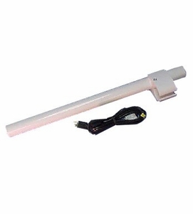 DCI Light Post Extension, 30", P&C Bushing, Gray