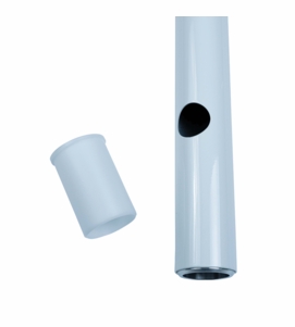 DCI Light Post w/P&C Bushing, 48", White