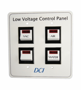DCI Low Voltage Control Panel, Dual Switch