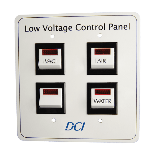DCI Low Voltage Control Panel, Dual Switch
