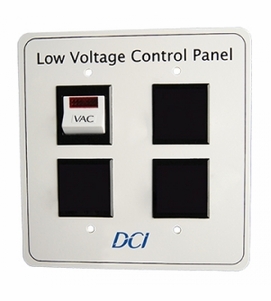 DCI Low Voltage Control Panel, Single Switch