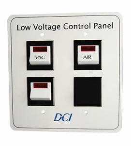 DCI Low Voltage Control Panel, Triple Switch