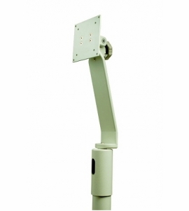DCI Monitor Support, Top Post Mounted, Gray