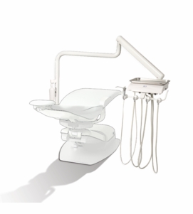 DCI Reliance Over the Patient Auto Dental Unit, White (RO4001)