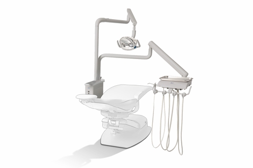 DCI Reliance Over the Patient Automatic Dental Unit with PMU, Gray (RO4050)