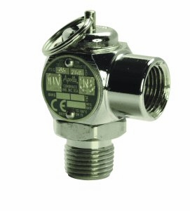 DCI Relief Valve, Midmark/Ritter M9 & M11, Pelton & Crane OCM & OCR