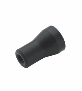 DCI Saliva Ejector Tip Push-on Autoclavable, Black, Pkg of 5