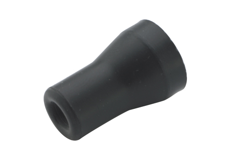 DCI Saliva Ejector Tip Push-on Autoclavable, Black, Pkg of 5