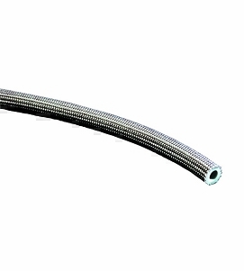 DCI Saliva Ejector Tubing, 13/64" I.D., Braided Gray; Box of 100ft