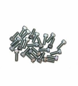 DCI Screw, Socket Head, 1/4-20 x 5/8, Zinc; Pkg of 25