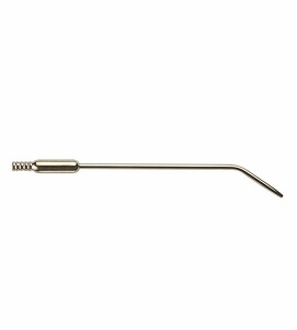 DCI Stainless Steel Surgical Suction 3mm Aspirator Tip, (8 1/2" Long)