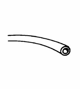 DCI Supply Tubing, 1/8", Poly Black; Roll of 100ft