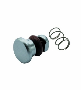 DCI Syringe Button w/Spring, Valve Core, Autoclavable