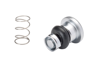 DCI Syringe Button w/Spring, Valve Core, Pkg of 10