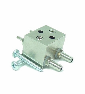 DCI Syringe Flow Control Block