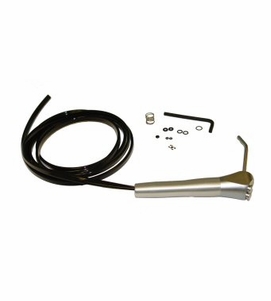 DCI Syringe, Standard, Quick-Clean, w/Black Straight Tubing