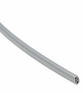DCI Syringe Tubing, 2 Hole, Asepsis Straight Black