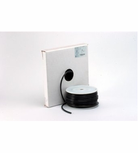 DCI Syringe Tubing, 3 Hole, Straight Black; Roll of 100ft